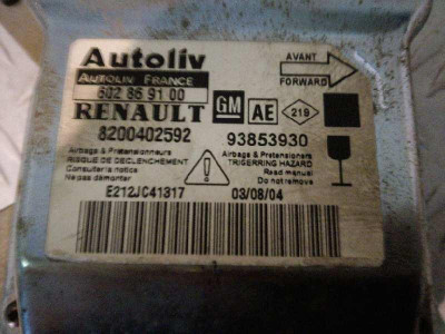 CENTRALITA AIRBAG, Nissan, PRIMASTAR (X83)