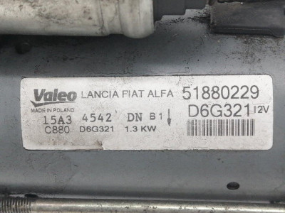 MOTOR ARRANQUE, FIAT, III PUNTO (199)
