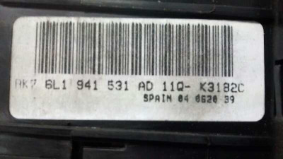MANDO LUCES, SEAT, IBIZA (6L1)