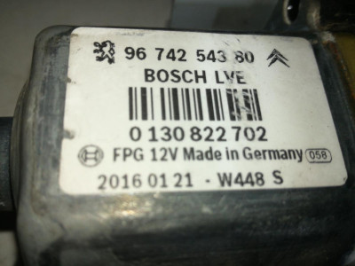 ELEVALUNAS DELANTERO DERECHO, Peugeot, 2008