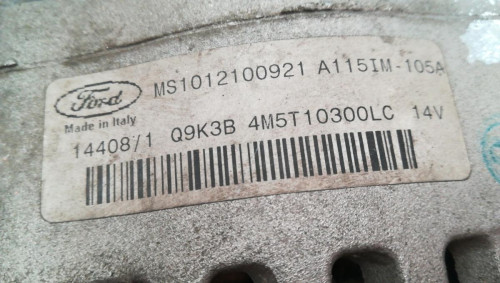  ALTERNADOR, FORD, C-MAX (CB3)(2007) 