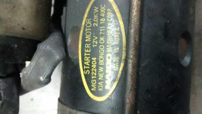 MOTOR ARRANQUE, KIA, SPORTAGE