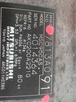 COMPRESOR AIRE ACONDICIONADO, MITSUBISHI, OUTLANDER (CW0)