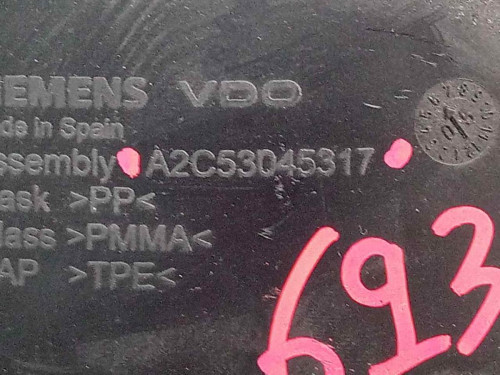  CUADRO INSTRUMENTOS, PEUGEOT, 1007 