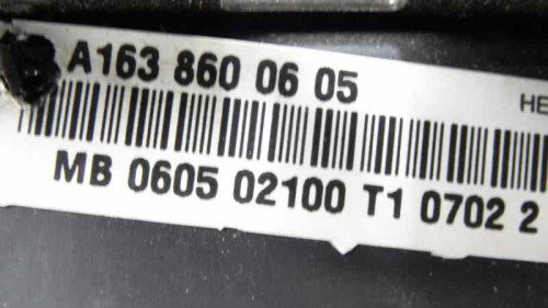  AIRBAG LATERAL DELANTERO IZQUIERDO MERCEDES-BENZ CLASE ML (BM 163) 