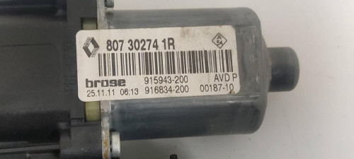 MOTOR ELEVALUNAS DELANTERO DERECHO Renault SCENIC III (JZ) 