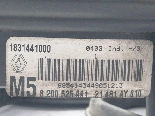 ELECTROVENTILADOR, RENAULT, MODUS I 