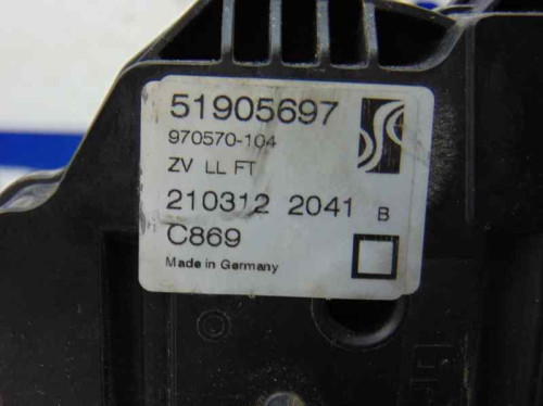 CERRADURA PUERTA DELANTERA IZQUIERDA FIAT III PUNTO (199) 