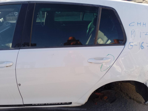 PUERTA TRASERA IZQUIERDA Volkswagen GOLF VII (5G1/BE1) 