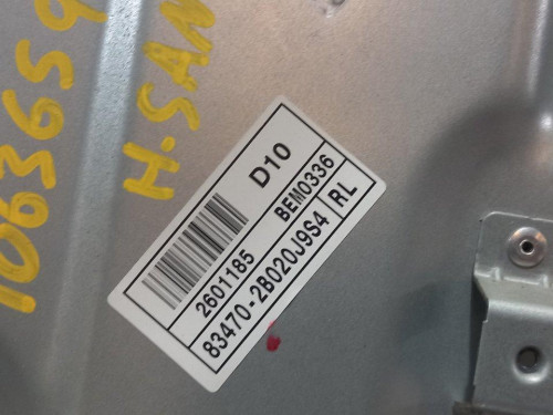  ELEVALUNAS TRASERO IZQUIERDO HYUNDAI SANTA FE (CM) 