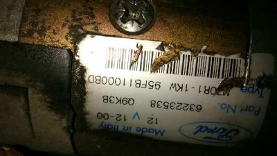 MOTOR ARRANQUE, FORD, FIESTA COURIER (DX)