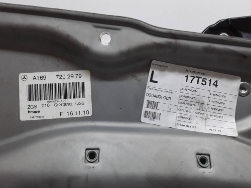 ELEVALUNAS DELANTERO IZQUIERDO Mercedes-Benz CLASE B (BM 245) 