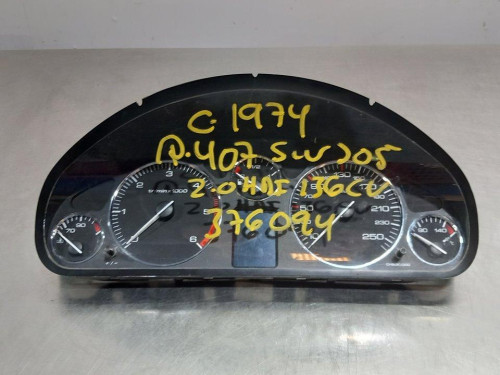  CUADRO INSTRUMENTOS, PEUGEOT, 407 SW 