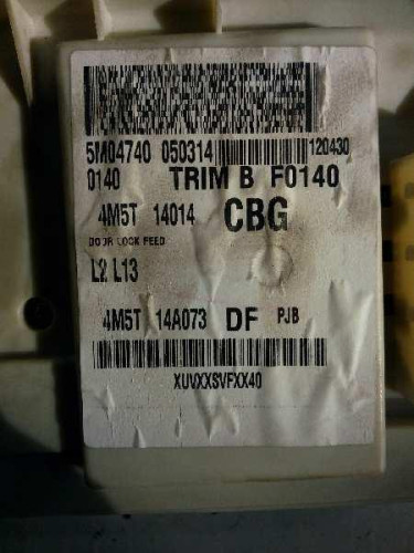  CAJA RELES / FUSIBLES FORD FOCUS BERLINA (CAP) 