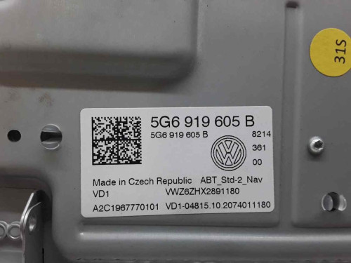 PANTALLA MULTIFUNCION Volkswagen T-ROC (A11) 