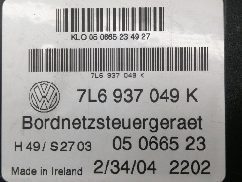  MODULO ELECTRONICO VOLKSWAGEN TOUAREG (7L6) 