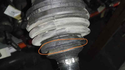 TRANSMISION DELANTERA IZQUIERDA SKODA SUPERB (3U4) 