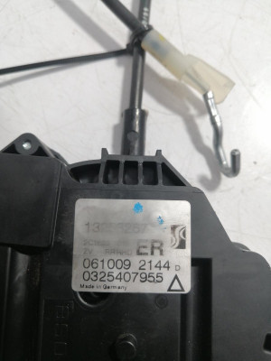 CERRADURA PUERTA TRASERA DERECHA, OPEL, CORSA D