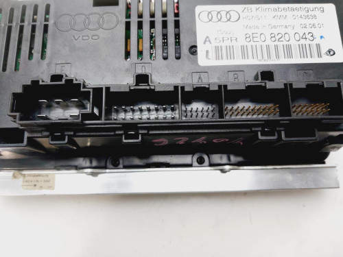 MANDO CLIMATIZADOR Audi A4 BERLINA (8E) 