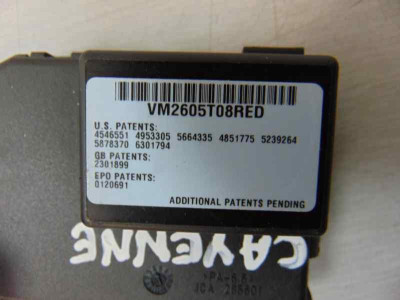 MODULO ELECTRONICO, PORSCHE, CAYENNE (TIPO 9PA)