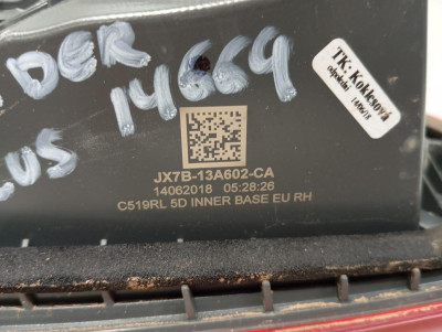 PILOTO TRASERO DERECHO INTERIOR, FORD, FOCUS BERLINA (CGE)