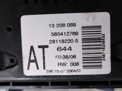PANTALLA MULTIFUNCION OPEL ASTRA H BERLINA 
