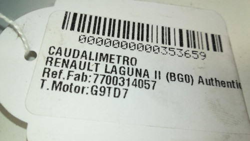  CAUDALIMETRO RENAULT LAGUNA II (BG0) 