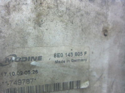 INTERCOOLER, AUDI, A4 BERLINA (8E)