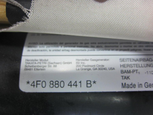  AIRBAG LATERAL TRASERO IZQUIERDO BMW SERIE M6 COUPE (E63) 