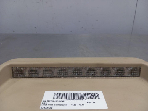  LUZ CENTRAL DE FRENO, LEXUS, IS (DS2/IS2) 