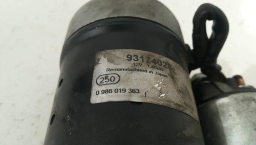  MOTOR ARRANQUE Opel ASTRA H BERLINA 
