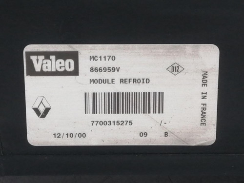  ELECTROVENTILADOR, RENAULT, MASTER COMBI 