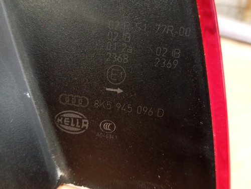  PILOTO TRASERO DERECHO AUDI A4 BERLINA (8K2) 