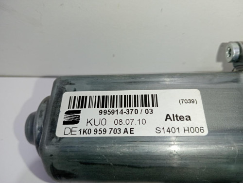  MOTOR ELEVALUNAS TRASERO IZQUIERDO Seat ALTEA (5P1) 