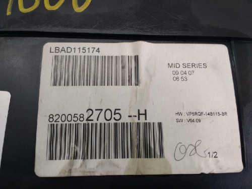  CUADRO INSTRUMENTOS, RENAULT, CLIO III 