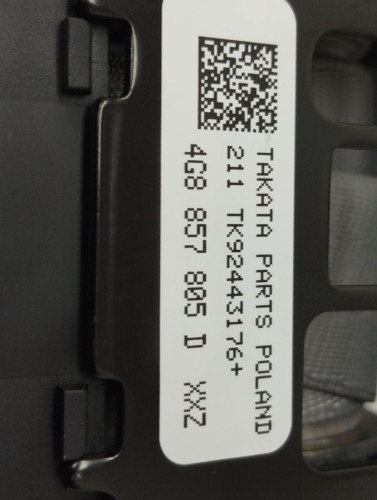  CINTURON SEGURIDAD TRASERO IZQUIERDO AUDI A6 AVANT (4G5) 