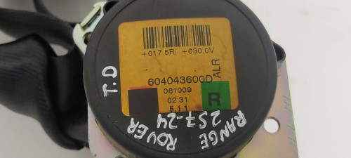 CINTURON SEGURIDAD TRASERO DERECHO LAND ROVER RANGE ROVER SPORT 