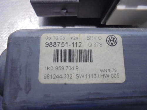 MOTOR ELEVALUNAS TRASERO DERECHO VOLKSWAGEN PASSAT BERLINA (3C2) 