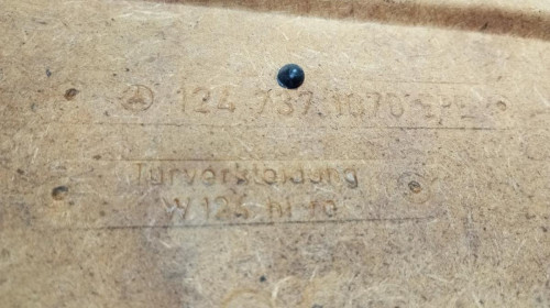 GUARNECIDO PUERTA TRASERA DERECHA MERCEDES-BENZ CLASE E (BM 124) BERLINA 