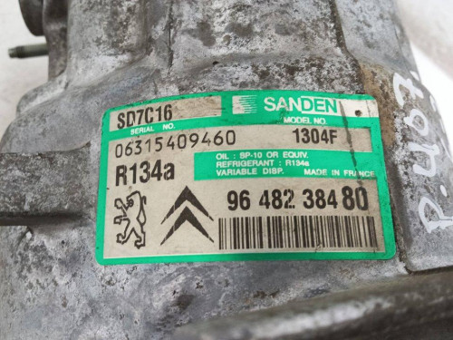 COMPRESOR AIRE ACONDICIONADO PEUGEOT 407 