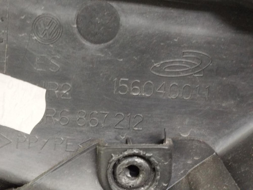  GUARNECIDO PUERTA TRASERA DERECHA Volkswagen POLO V (6R1) 