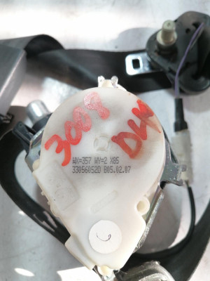 CINTURON SEGURIDAD DELANTERO DERECHO, RENAULT, CLIO III
