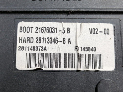  CAJA RELES / FUSIBLES Peugeot 307 BREAK/ SW (S2) 