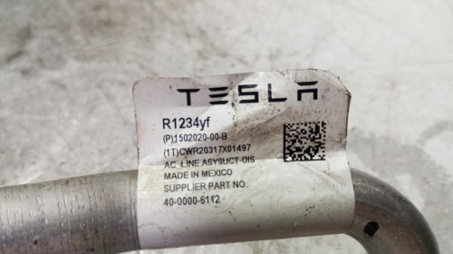 TUBOS AIRE ACONDICIONADO TESLA MODEL 3 
