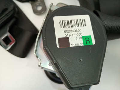 CINTURON SEGURIDAD TRASERO DERECHO, MERCEDES-BENZ, CLASE A (BM 169)