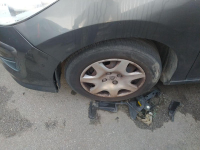 AMORTIGUADOR DELANTERO IZQUIERDO, PEUGEOT, 308
