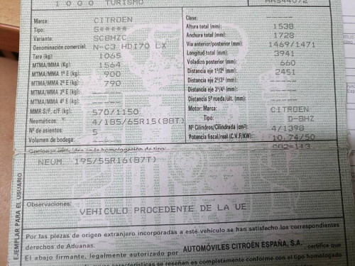  CITROEN C3 