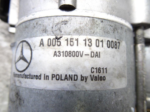  MOTOR ARRANQUE, MERCEDES-BENZ, CLASE C (BM 203) BERLINA 