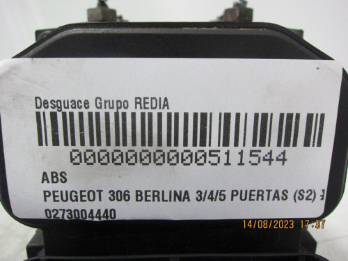  ABS PEUGEOT 306 3/5 PT. / 4 PT. (S2) 