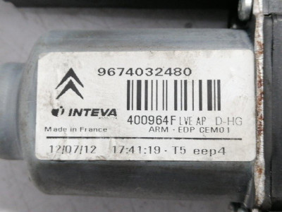 ELEVALUNAS DELANTERO DERECHO, CITROEN, GRAND C4 PICASSO